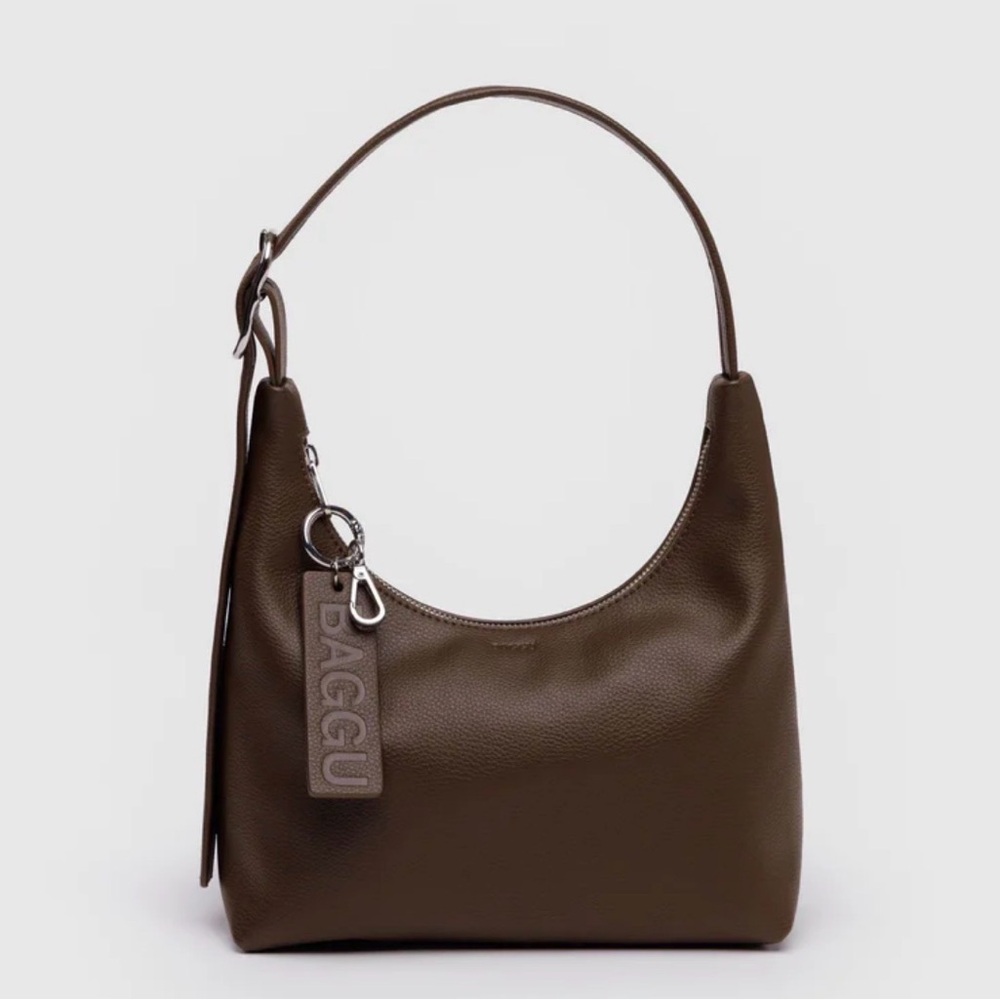 Baggu Mini Recycled Leather Shoulder Bag